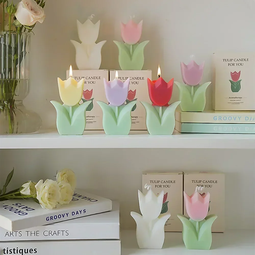 Exquisite Tulip-Fragrance Cand - Scented Candle Luxury 리뷰 및 가격