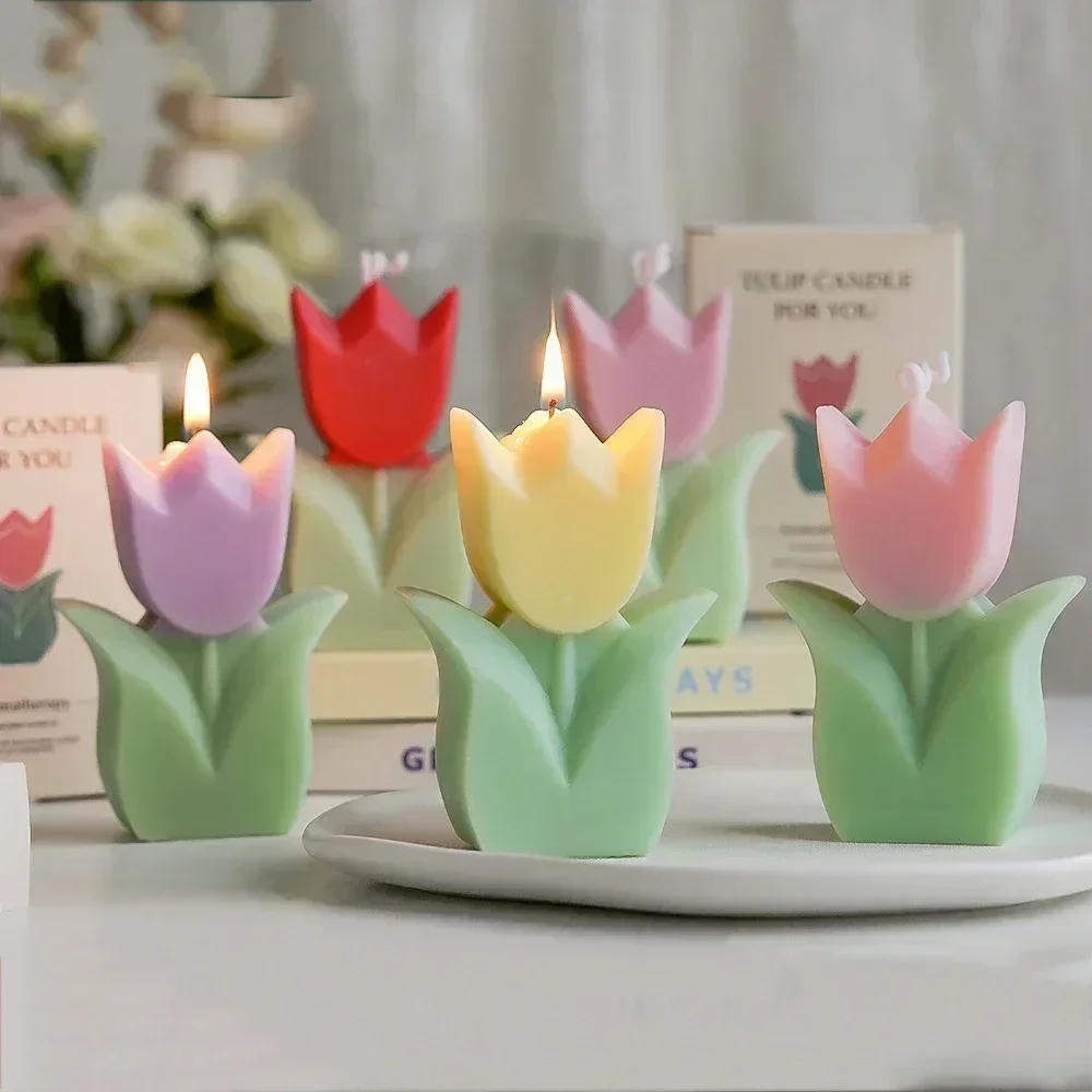 Exquisite Tulip-Fragrance Cand - Scented Candle Luxury 리뷰 및 가격