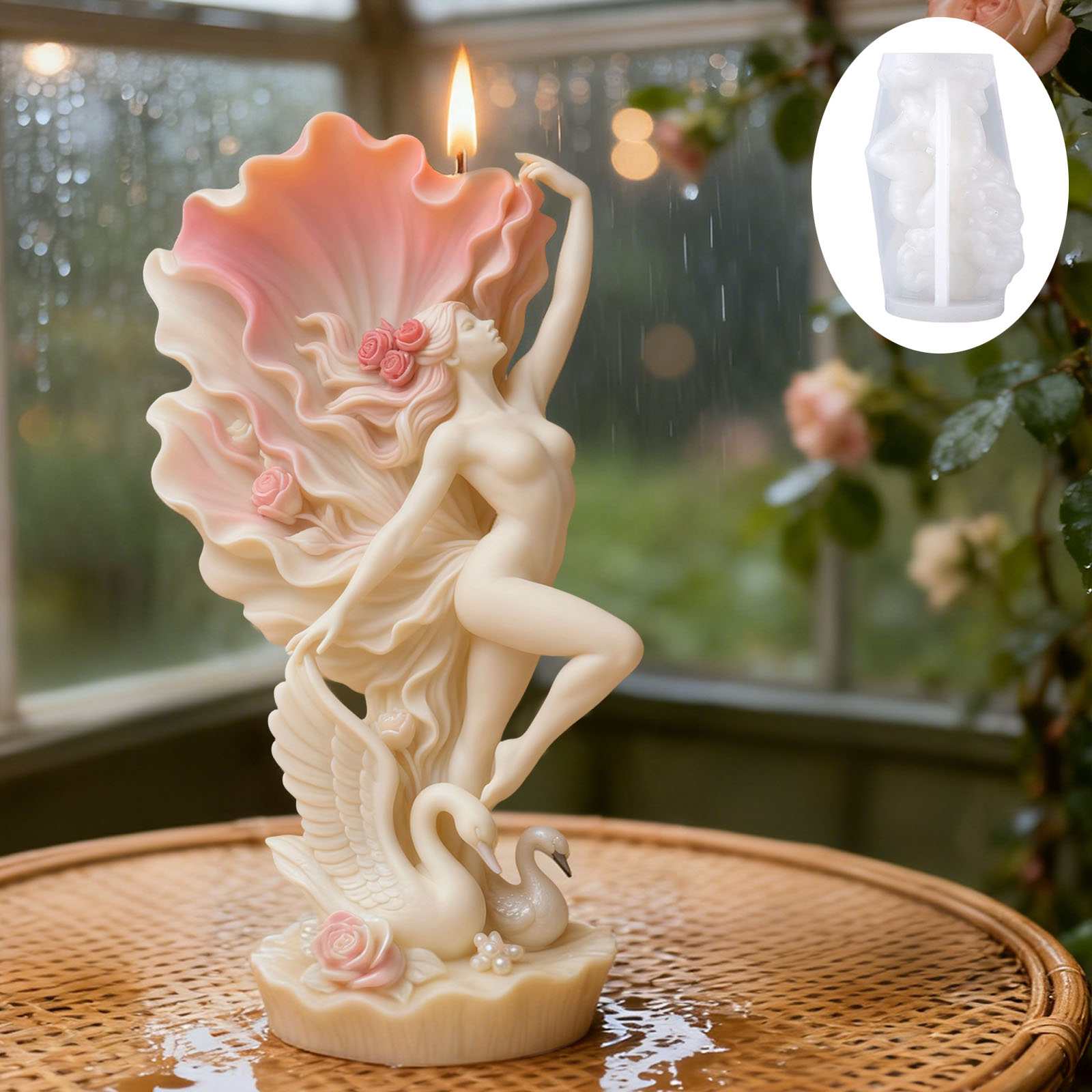 Elegant Swan Dancer Candle Mol - Scented Candle Luxury 리뷰 및 가격