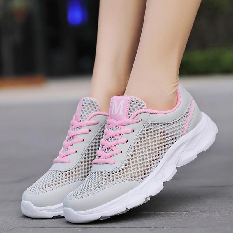 Summer Breathable Sneakers Wom - Luxury Lifestyle Resorts 리뷰 및 가격
