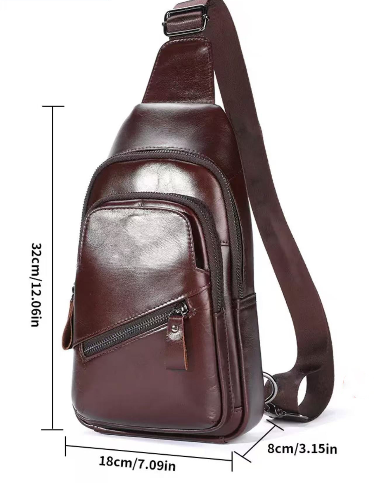 Men's Top-Grain Cowhide Chest  - Luxury Lifestyle Pack 리뷰 및 가격