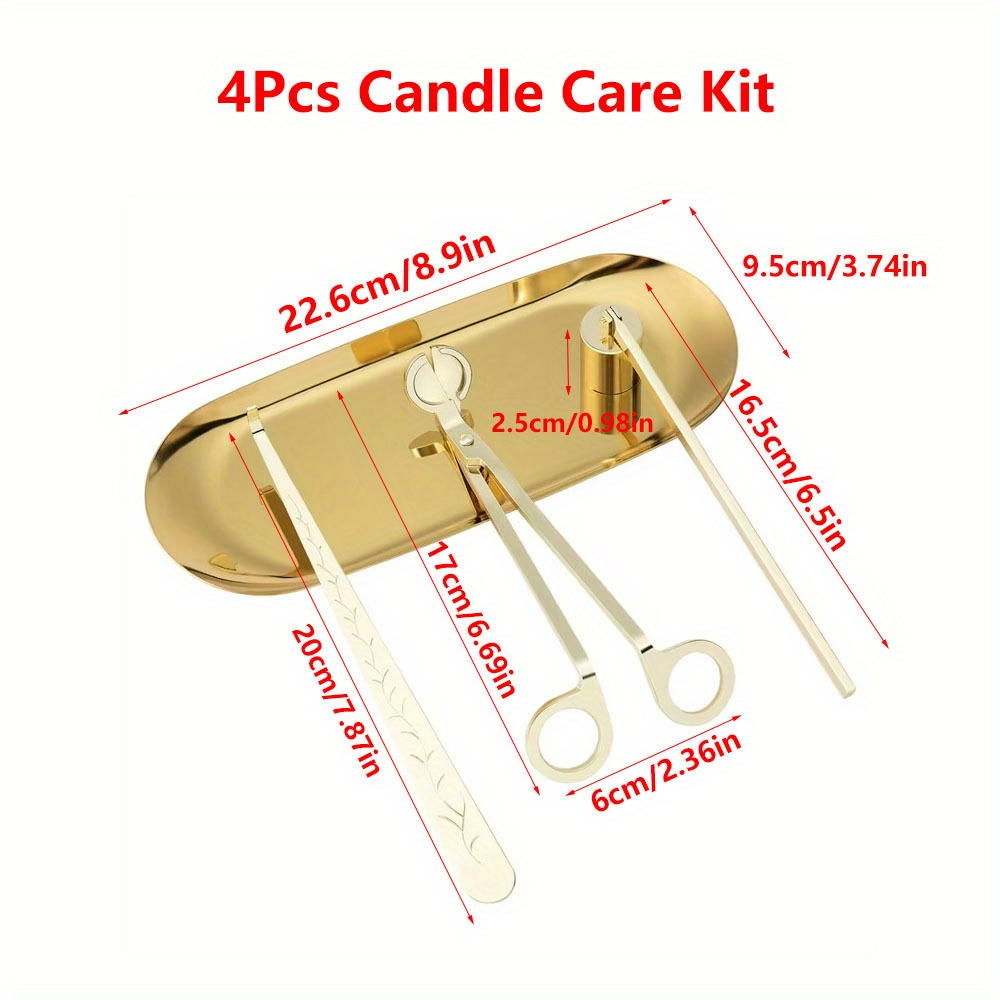 4pcs/set Luxury Candle Care Ki - Scented Candle Luxury 리뷰 및 가격