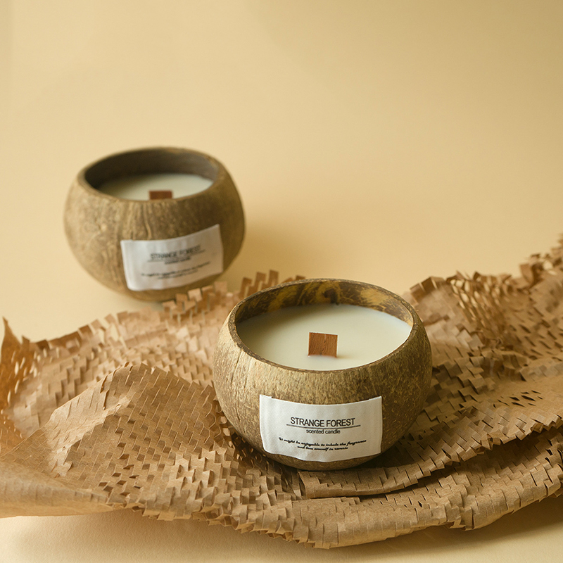 Coconut Shell Aromatherapy Can - Scented Candle Luxury 리뷰 및 가격