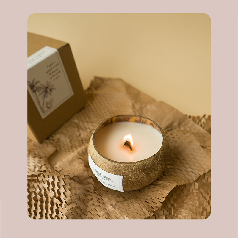 Coconut Shell Aromatherapy Can - Scented Candle Luxury 리뷰 및 가격