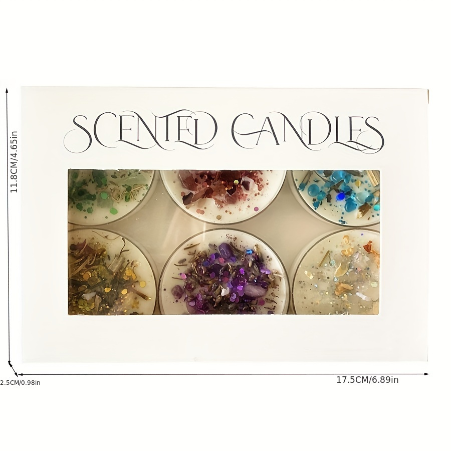 Set of 6 Scented Candles Fragr - Scented Candle Luxury 리뷰 및 가격