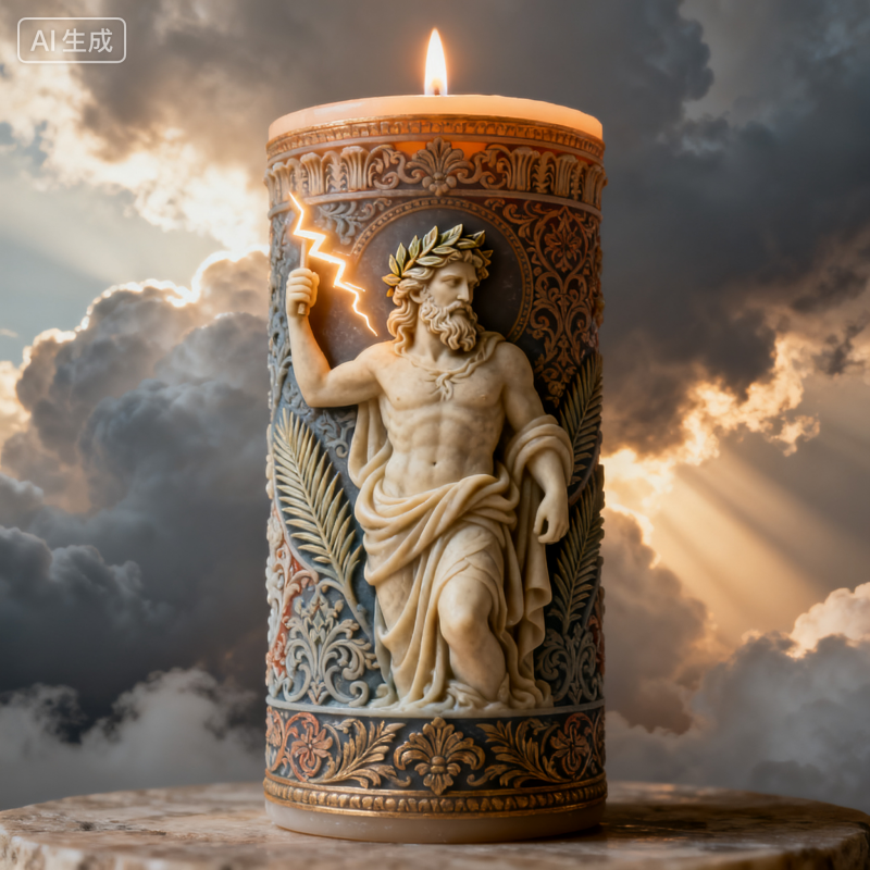 Luxurious Retro God Statue Sce - Scented Candle Luxury 리뷰 및 가격