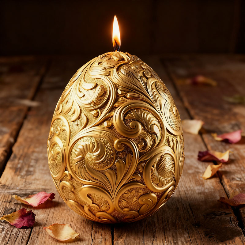 Gilded Baroque Easter Egg Cand - Scented Candle Luxury 리뷰 및 가격